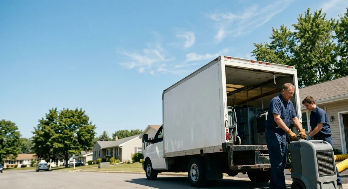 Water Damage Cleanup in Oldenburg, IN near me